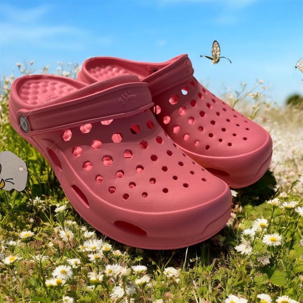 Joybees Unisex Active Clog PINK Sandals Size US 6